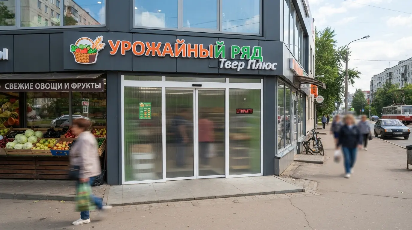 Входные стеклянные двери из алюминиевого профиля — Dverig