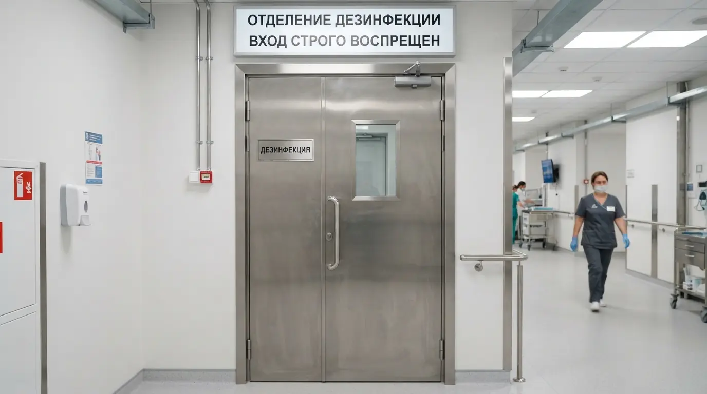 Противопожарные двери для медицинских учреждений — Dverig