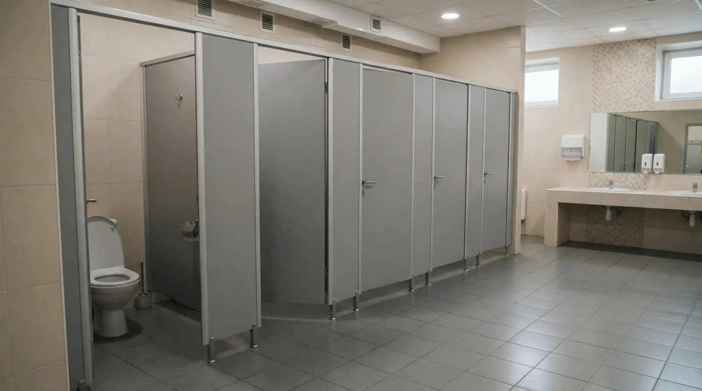 Стеклянные сантехнические двери — Dverig